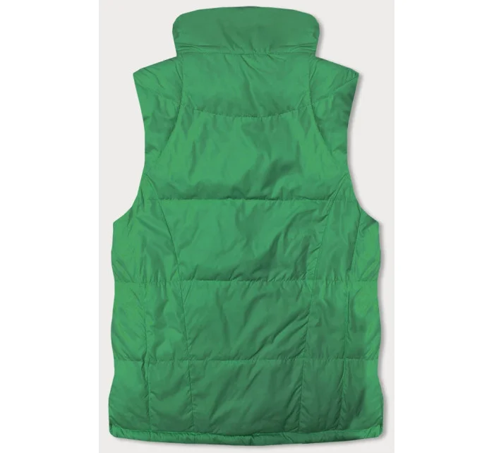 Dámska obojstranná vesta zelená (2383)