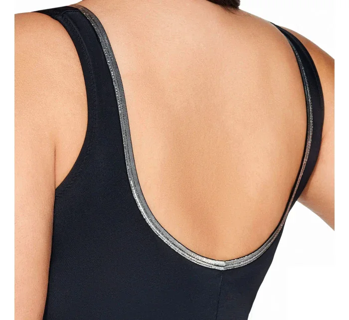 Dámske jednodielne plavky 62 čierne - AVA