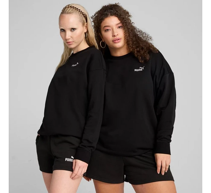 Puma Dámske nohavice ESS Small No.11 Logo Relaxed Crew Black 684975 01