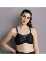 športová podprsenka performance wireX s nastaviteľnými ramienkami 5599 black/anthracite - Active športová podprsenka performance wireX s nastaviteľnými ramienkami 5599 black/anthracite - Active