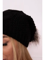 Sandra K210 fleecová čiapka čierna