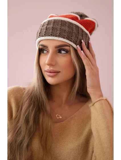 Dámská čepice Kinga K297 model 18751287 - K-Fashion Dámská čepice Kinga K297 model 18751287 - K-Fashion