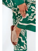 Ploché sandály s ozdobou béžové model 21685714 - Boto