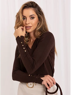 Svetr IR SW QF6137.07, hnedý