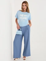 Blúzka RV BZ A1262.00 svetlo modrá