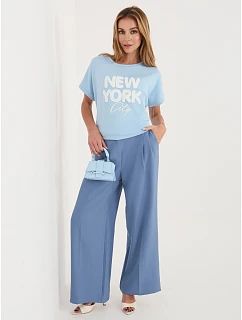 Blúzka RV BZ A1262.00 svetlo modrá