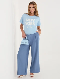 Bluzka RV BZ model 22102674 jasny niebieski - FPrice