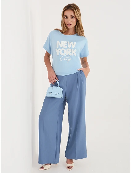 Blúzka RV BZ A1262.00 svetlo modrá