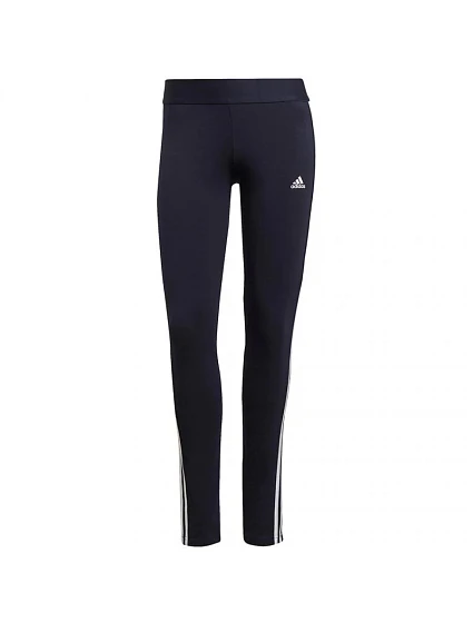 Dámske legíny Essentials 3S W H07771 Black and White - Adidas