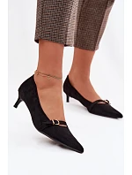 Lodičky na podpätku model 225407 Step in style