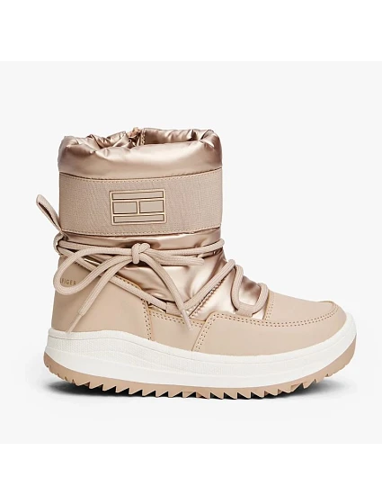 Tommy Hilfiger dámske snehové topánky SNOW BOOT T3A5-34052-1474591 BRONZE Tommy Hilfiger dámske snehové topánky SNOW BOOT T3A5-34052-1474591 BRONZE