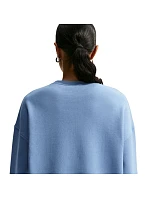 Dámská mikina Studio Fleece, modrá, model 22313329 - NIKE