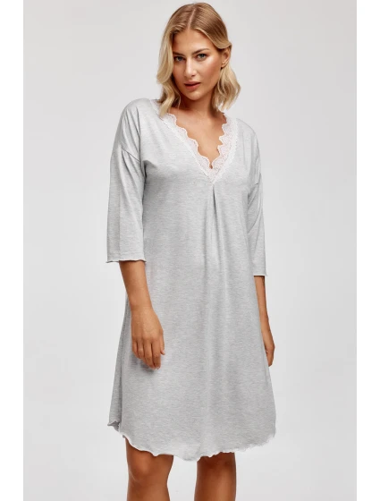 Koszula model 21957311 kolor:szary - azal