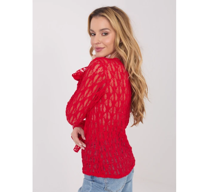 Bluzka IT BZ model 21886097 czerwony - FPrice Bluzka IT BZ model 21886097 czerwony - FPrice