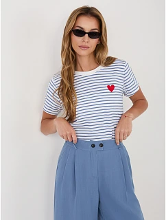 Tričko IT TS 22397.89 bielo-modré