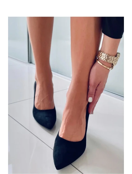 Dámské lodičky na jehlovém podpatku černé model 19701743 - SEASTAR