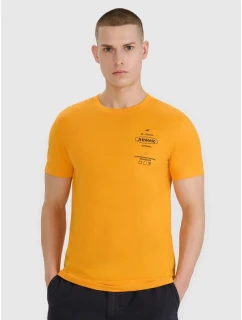 Pánske tričko s potlačou 4F 4FRSS25TTSHM2688-70S