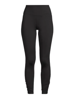 CASALL Pančuchové nohavice s vysokým pásom Crease black