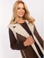Kamizelka IT KZ model 21314484 brązowy - FPrice Kamizelka IT KZ model 21314484 brązowy - FPrice