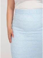 Spódnica LK SD model 18617666 jasny niebieski - FPrice Spódnica LK SD model 18617666 jasny niebieski - FPrice