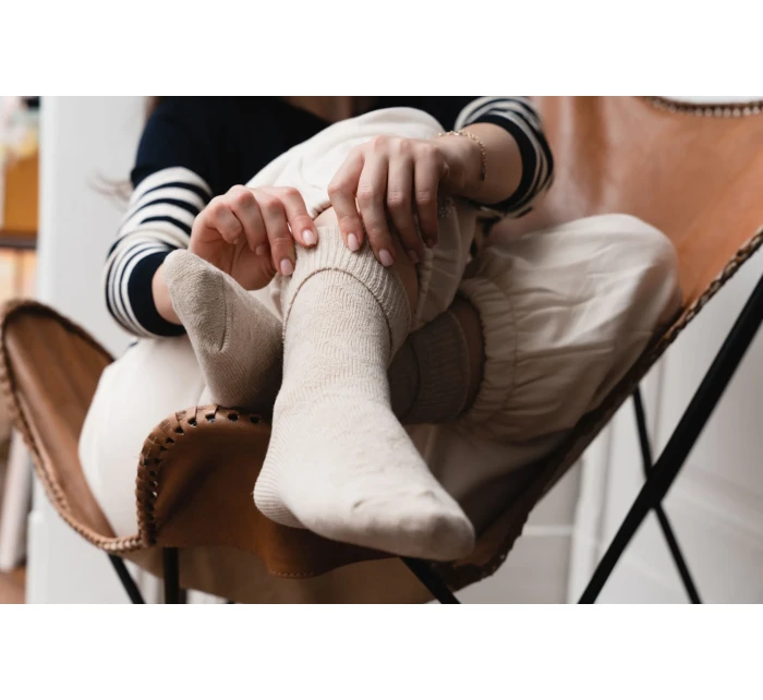 Ponožky 093-036 Light Beige - Steven