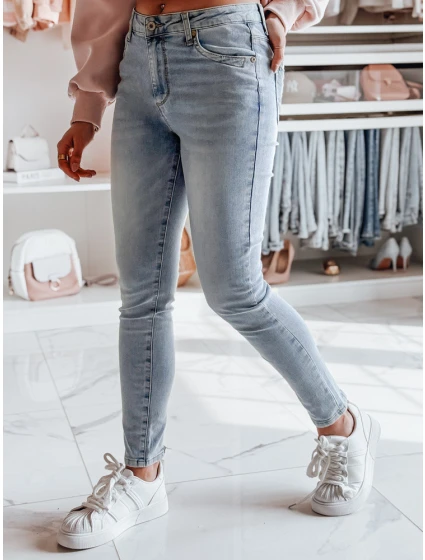 Dámske džínsové nohavice ZIPSKINS modré FashionStreet UY2385 Dámske džínsové nohavice ZIPSKINS modré FashionStreet UY2385