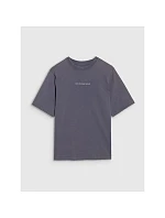 Chlapecké tričko oversize s potiskem model 22209553 - 4F Chlapecké tričko oversize s potiskem model 22209553 - 4F