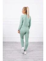Tmavě mátová mikinová souprava Tmavě mátová mikinová souprava