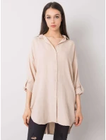 Košile 328 KS model 15252805 béžová - FPrice Košile 328 KS model 15252805 béžová - FPrice