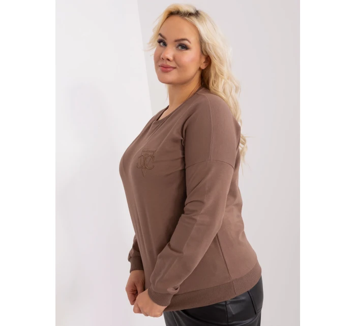 Bluzka RV BZ model 19154353 brązowy - FPrice Bluzka RV BZ model 19154353 brązowy - FPrice