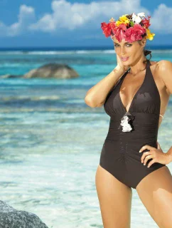 Plavky Martina hnědé  model 17576534 - Marko