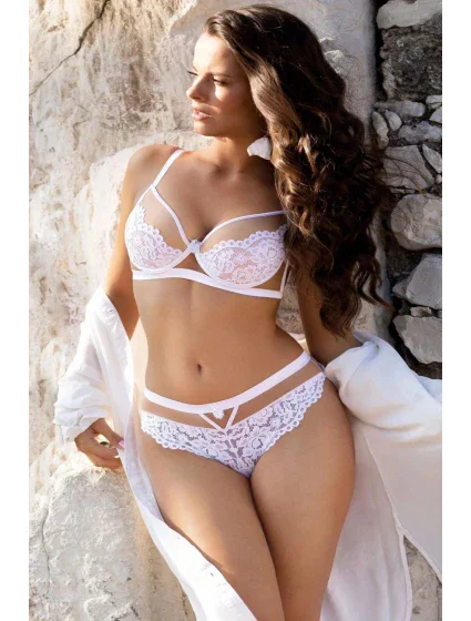 Dámska push-up podprsenka Torfi White - PINK Dámska push-up podprsenka Torfi White - PINK