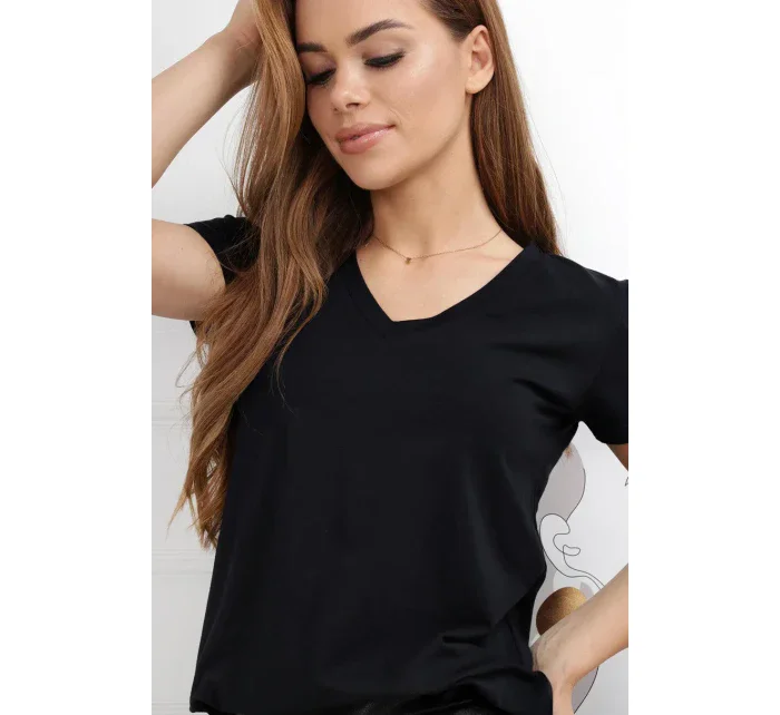 Dámská halenka s krátkým rukávem Dámská halenka s krátkým rukávem