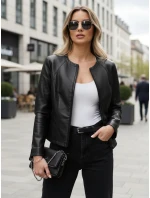 FashionStreet dámska čierna bunda TY5565