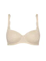 Dámska vystužená podprsenka Amourette Charm WHP02 krémová - Triumph