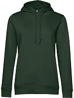 B&C Inspire Hooded /women_° Dámska mikina s kapucňou 01.W34B lesná zeleň B&C Inspire Hooded /women_° Dámska mikina s kapucňou 01.W34B lesná zeleň