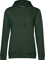 B&C Inspire Hooded /women_° Dámska mikina s kapucňou 01.W34B lesná zeleň