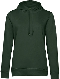 B&C Inspire Hooded /women_° Dámska mikina s kapucňou 01.W34B lesná zeleň