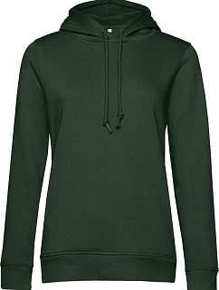 B&C Inspire Hooded /women_° Dámska mikina s kapucňou 01.W34B lesná zeleň