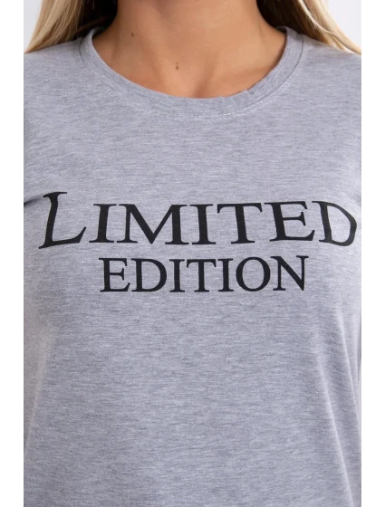 Limitovaná edice halenky šedá Limitovaná edice halenky šedá
