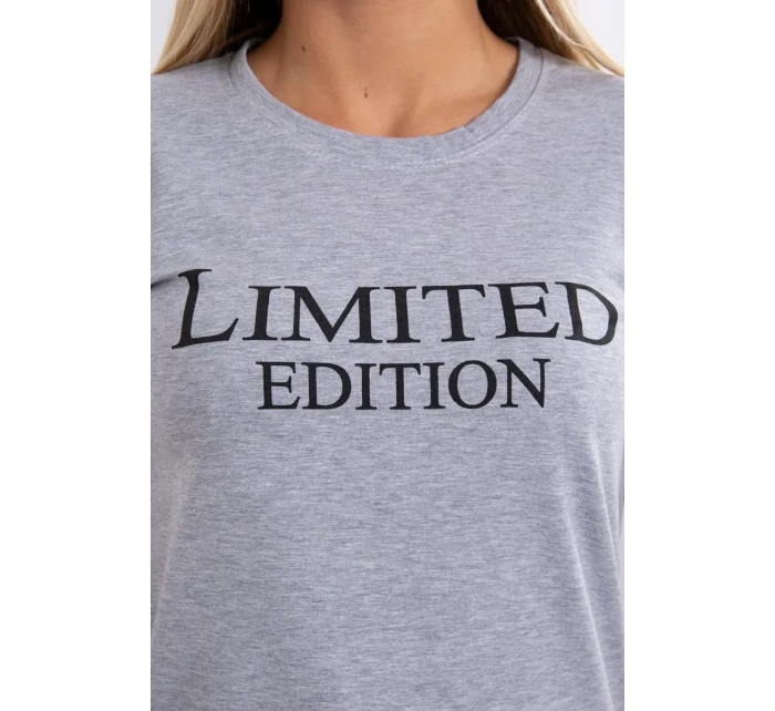Limitovaná edice halenky šedá Limitovaná edice halenky šedá
