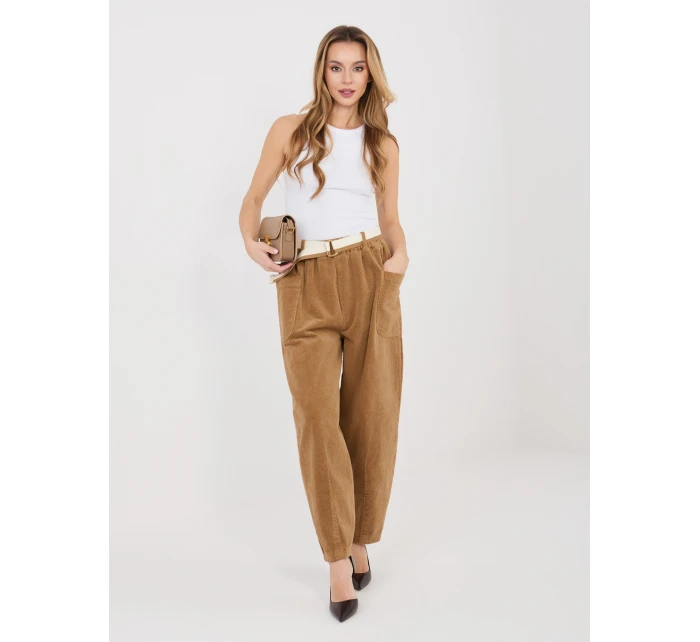 Spodnie IT SP model 22029947 camelowy - FPrice