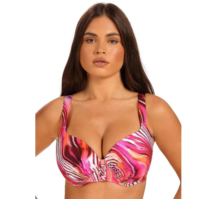 Dvoudílné dámské plavky růžové model 20237582 - Self Dvoudílné dámské plavky růžové model 20237582 - Self