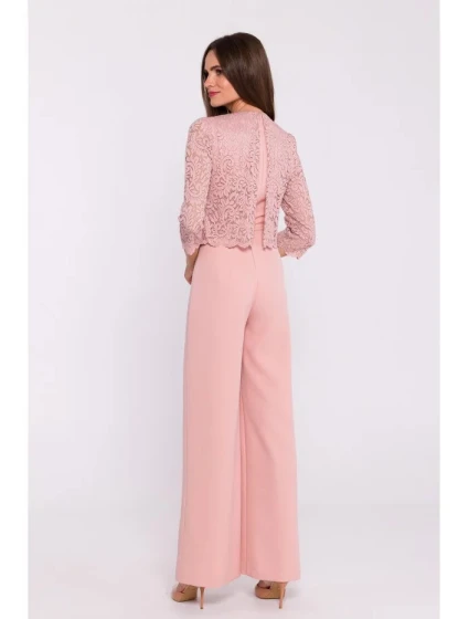 Dámský overal model 21292978 Pudr růžová - STYLOVE