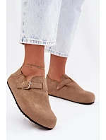 Dámské polobotky  hnědé  model 22103337 - SWEET SHOES