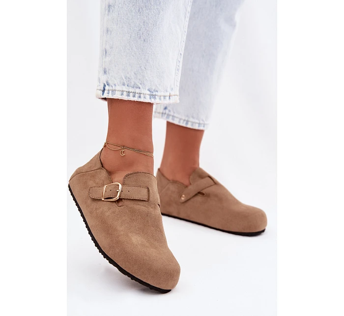Dámské polobotky  hnědé  model 22103337 - SWEET SHOES