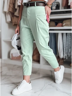 Dámské mint chinos kalhoty Dstreet model 21986281 - FashionStreet