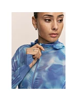 Kurtka damska CASALL Breeze Printed Running Jacket kolor granatowy Kurtka damska CASALL Breeze Printed Running Jacket kolor granatowy