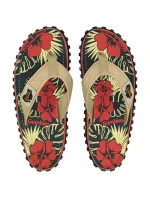 Šľapky Gumbies Islander Denim Hibiscus GU-FFISL109