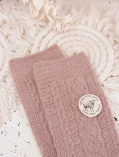 Dámské vlněné ponožky Béžové